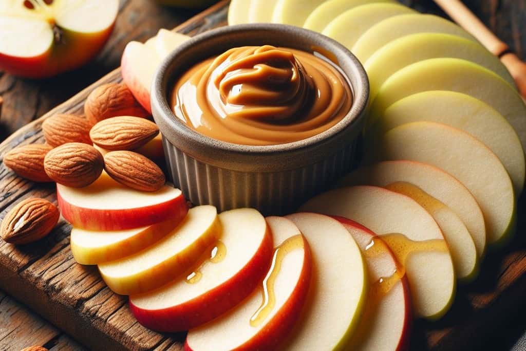 Apple slices & nut butter - simple, healthy road trip duo